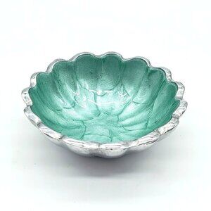 Julia Knight Aqua Peony 4-Inch Petite Bowl